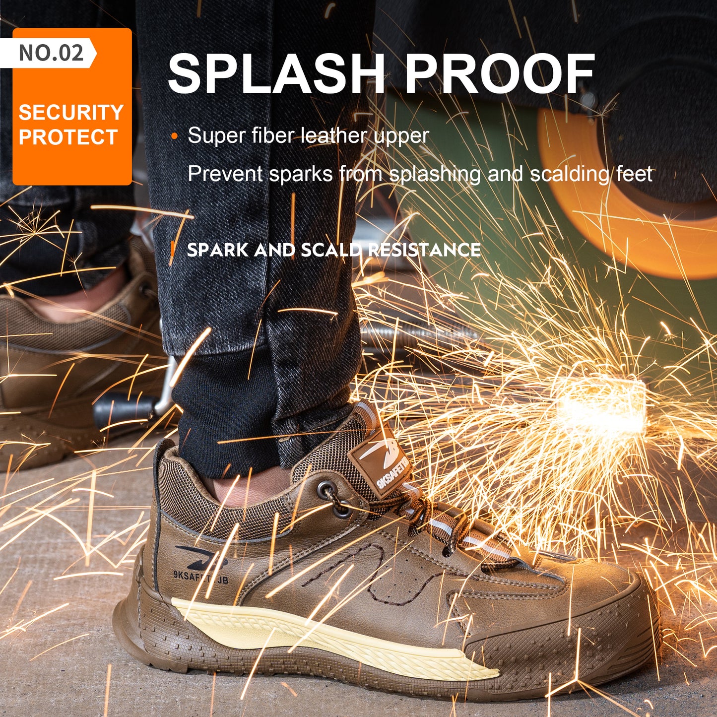 Industrial Safety Shoes for Men (JB-676)