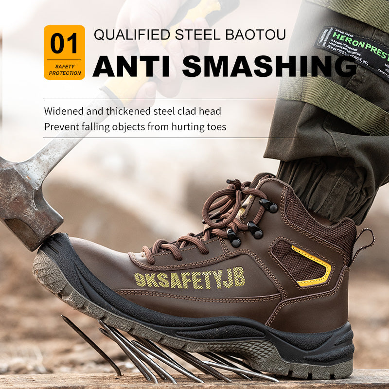 Industrial Waterproof Safety Boots for Men (JB-ZS013)