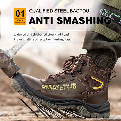 Industrial Waterproof Safety Boots for Men (JB-ZS013)
