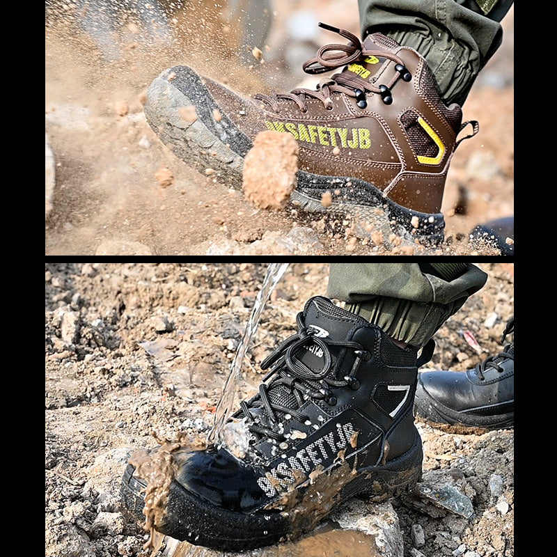 Industrial Waterproof Safety Boots for Men (JB-ZS013)