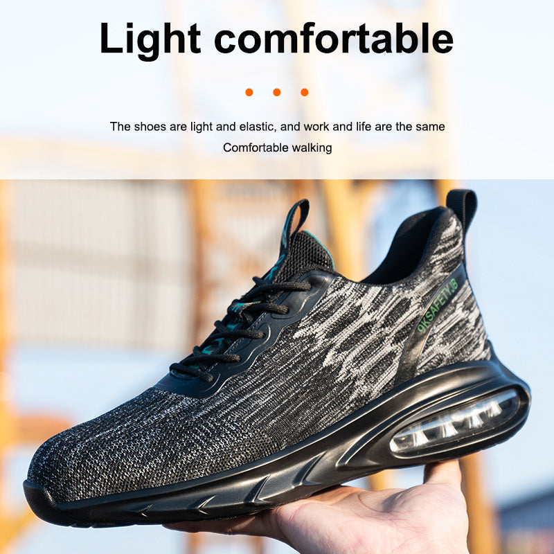 Fly Weave Tennis Safety Shoes (JB-7818)