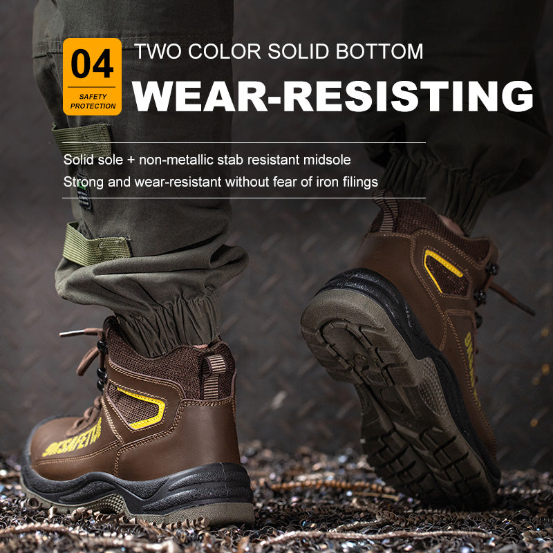 Industrial Waterproof Safety Boots for Men (JB-ZS013)