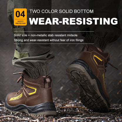 Industrial Waterproof Safety Boots for Men (JB-ZS013)